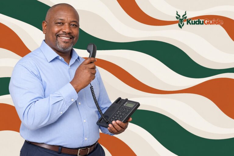 Cover of the KuduGuide guide to Customer Care Skills & Telephone Etiquette